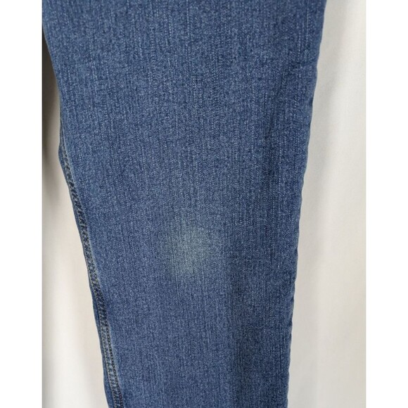 Blue Mountain Jeans 8 Women's Blue Fleece Lined Straight Leg Warm Winter Snow - Picture 2 of 7